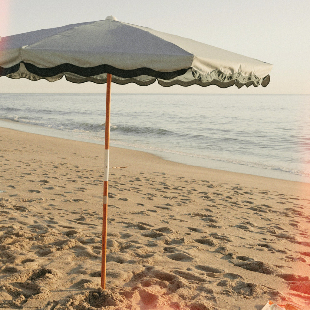 Amalfi Beach Umbrella - Riviera Green