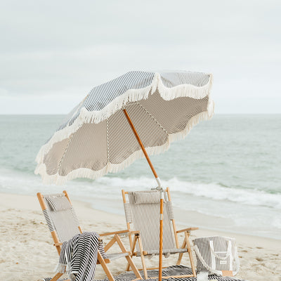 The Tommy Beach Chair - Navy Stripe