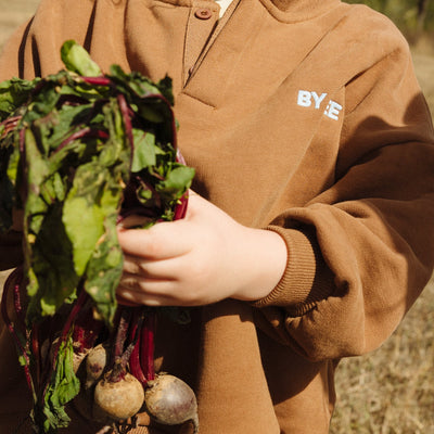 Boxy Sweatshirt - Chocolate