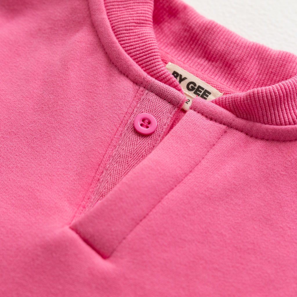 Boxy Sweatshirt - Peony