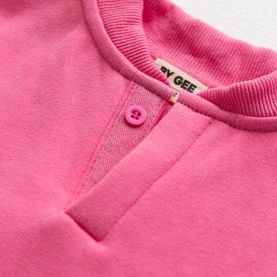 Boxy Sweatshirt - Peony