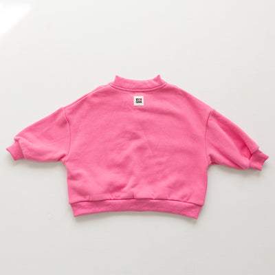 Boxy Sweatshirt - Peony