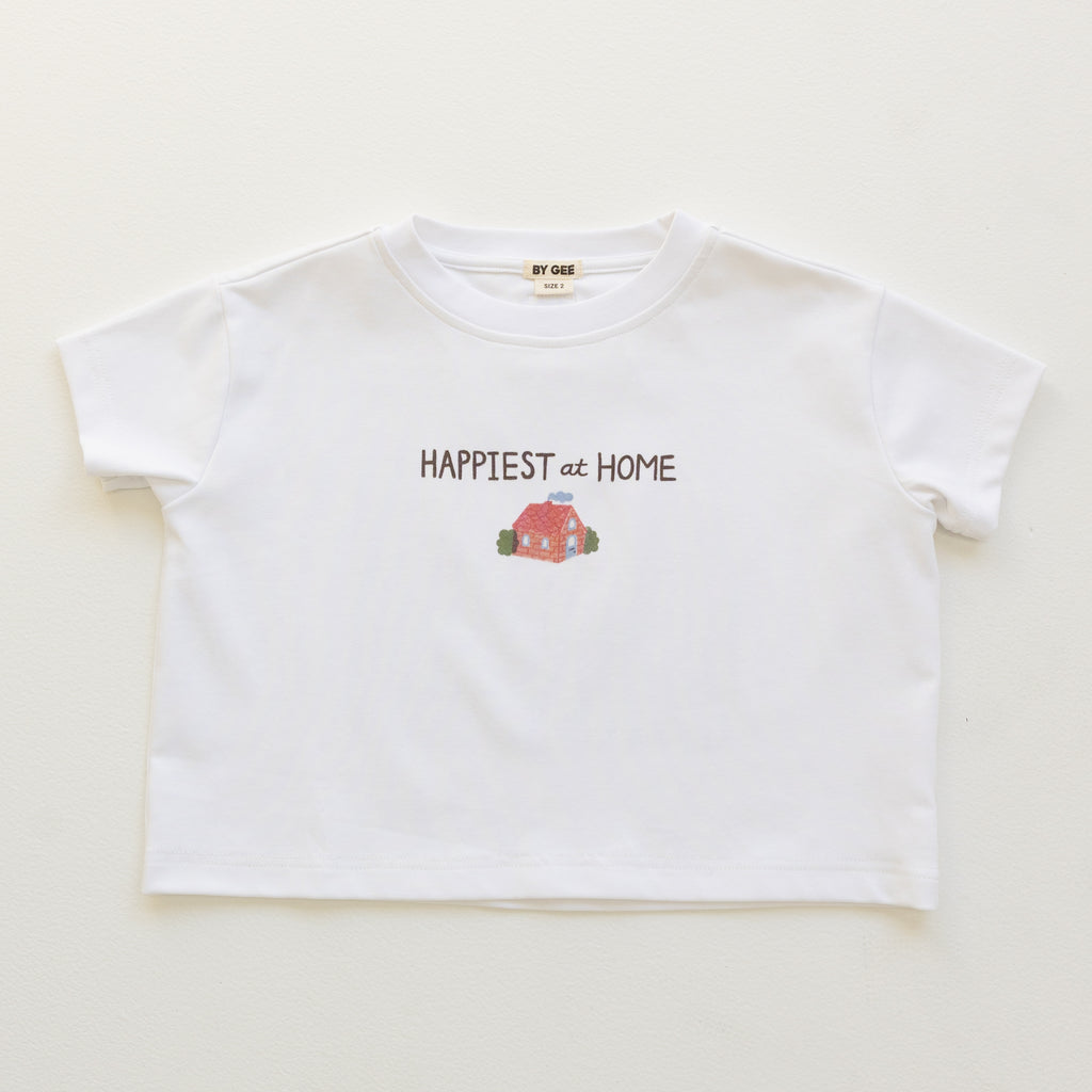 Happiest at Home Boxy Tee