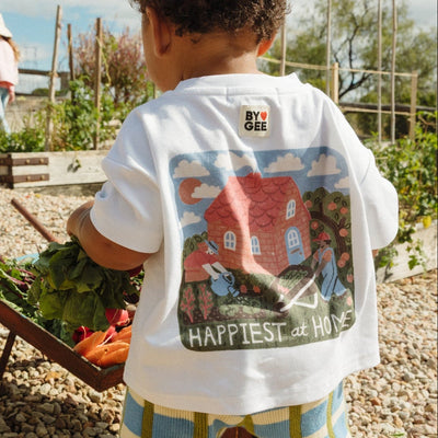 Happiest at Home Boxy Tee