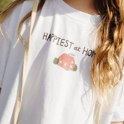 Happiest at Home Boxy Tee