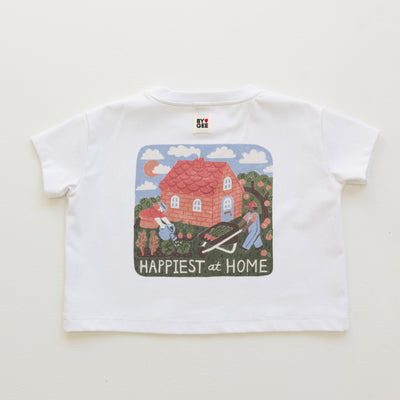 Happiest at Home Boxy Tee