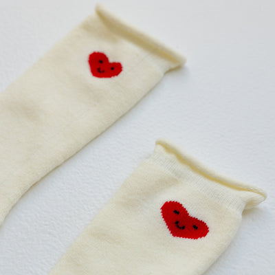 Mini Slouch Socks - Red Heart