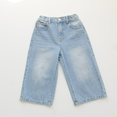 Wide Leg Denim Jeans