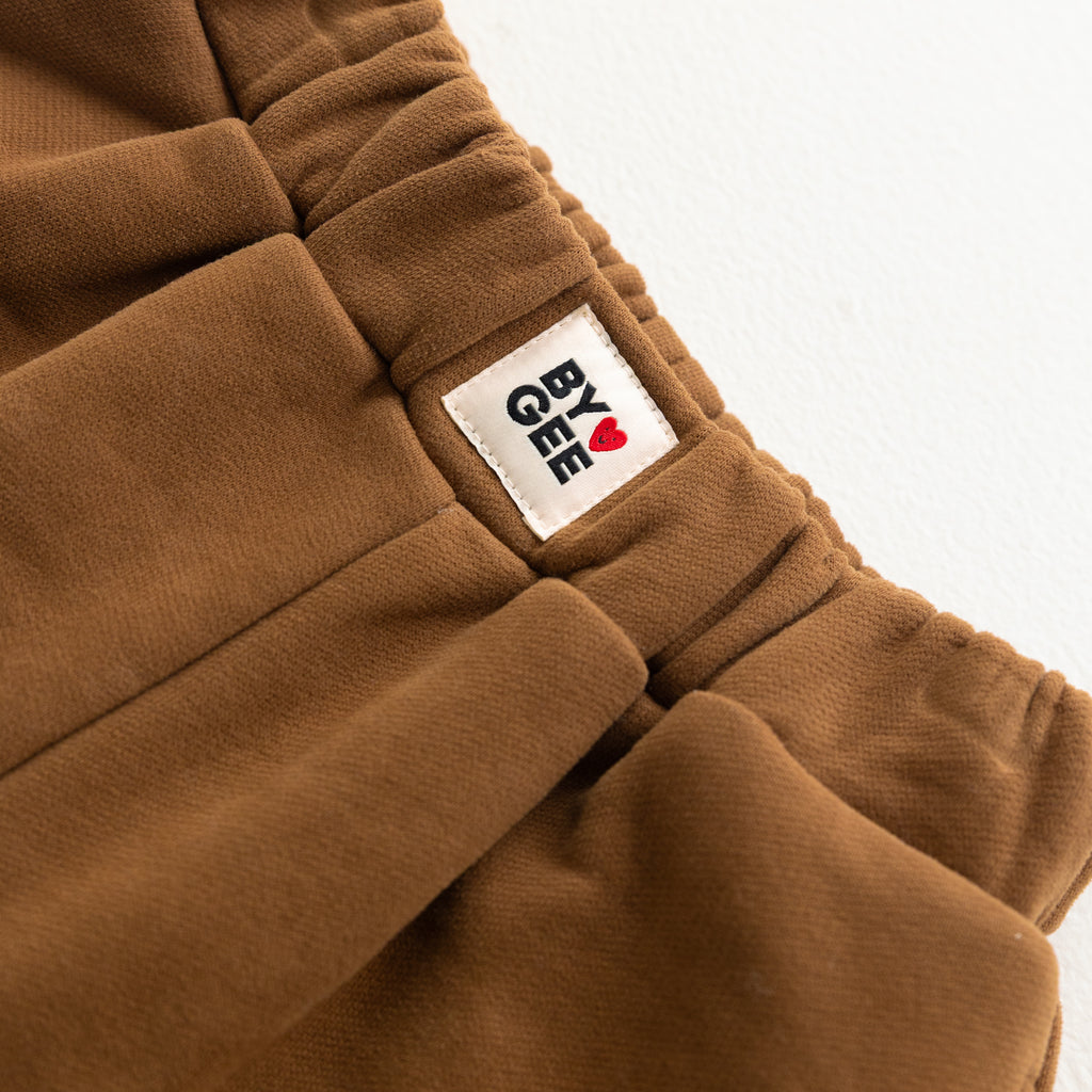 Wide Leg Sweatpants - Chocolate