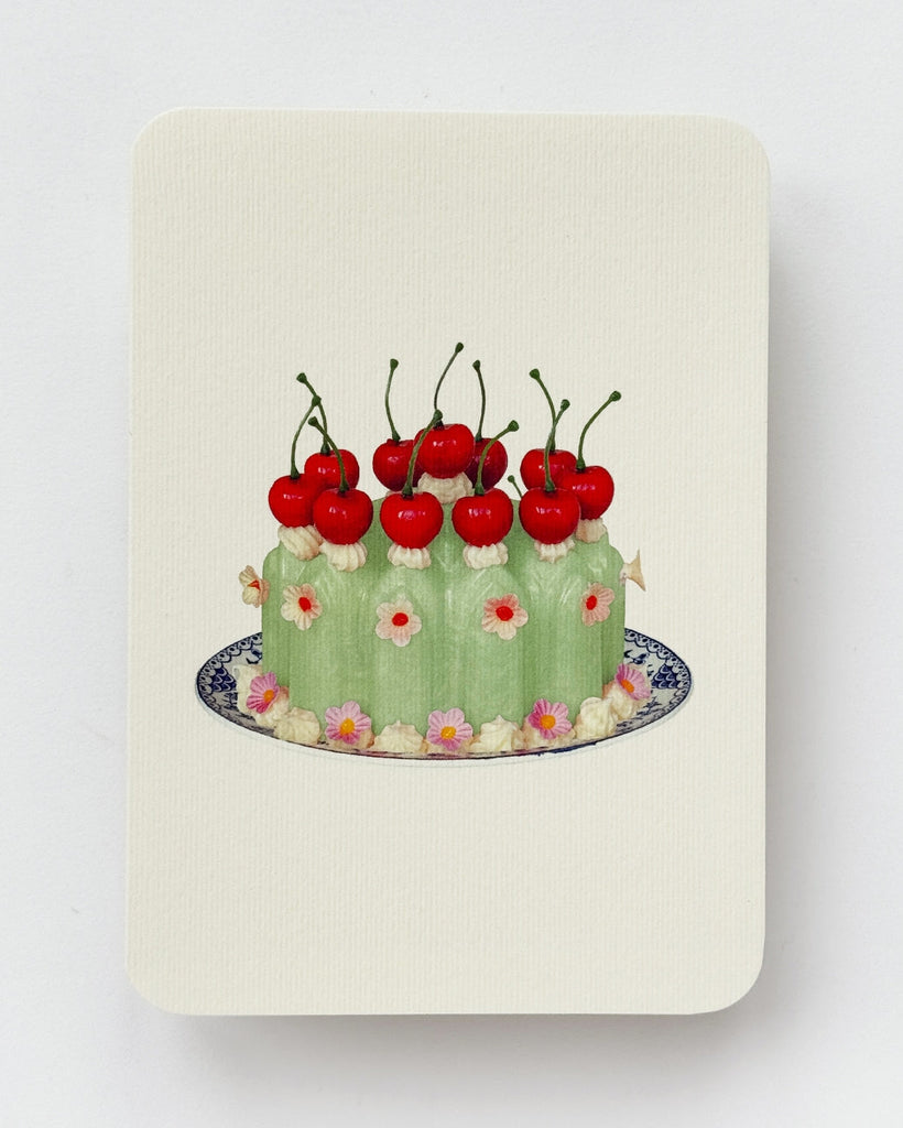 Card - Chartreuse Blancmange