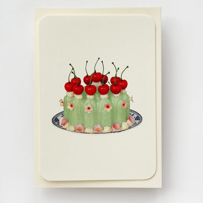 Card - Chartreuse Blancmange