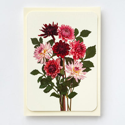 Card - Garden Dahlias