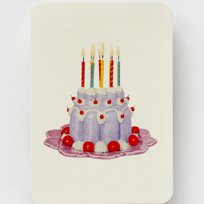 Card - Lavender Blancmange