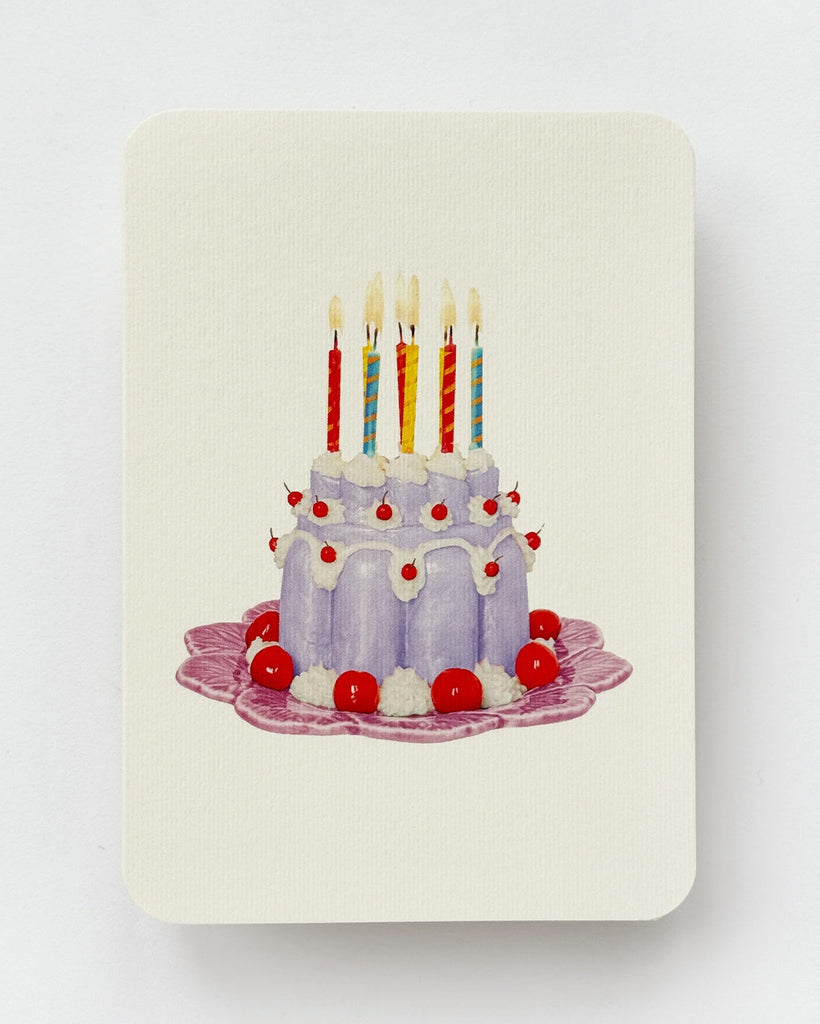 Card - Lavender Blancmange
