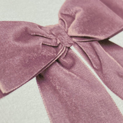 Card - Pink Velvet Bow