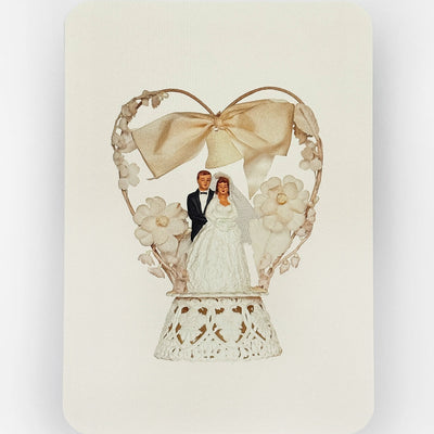 Card - Wedding Cake Topper Couple