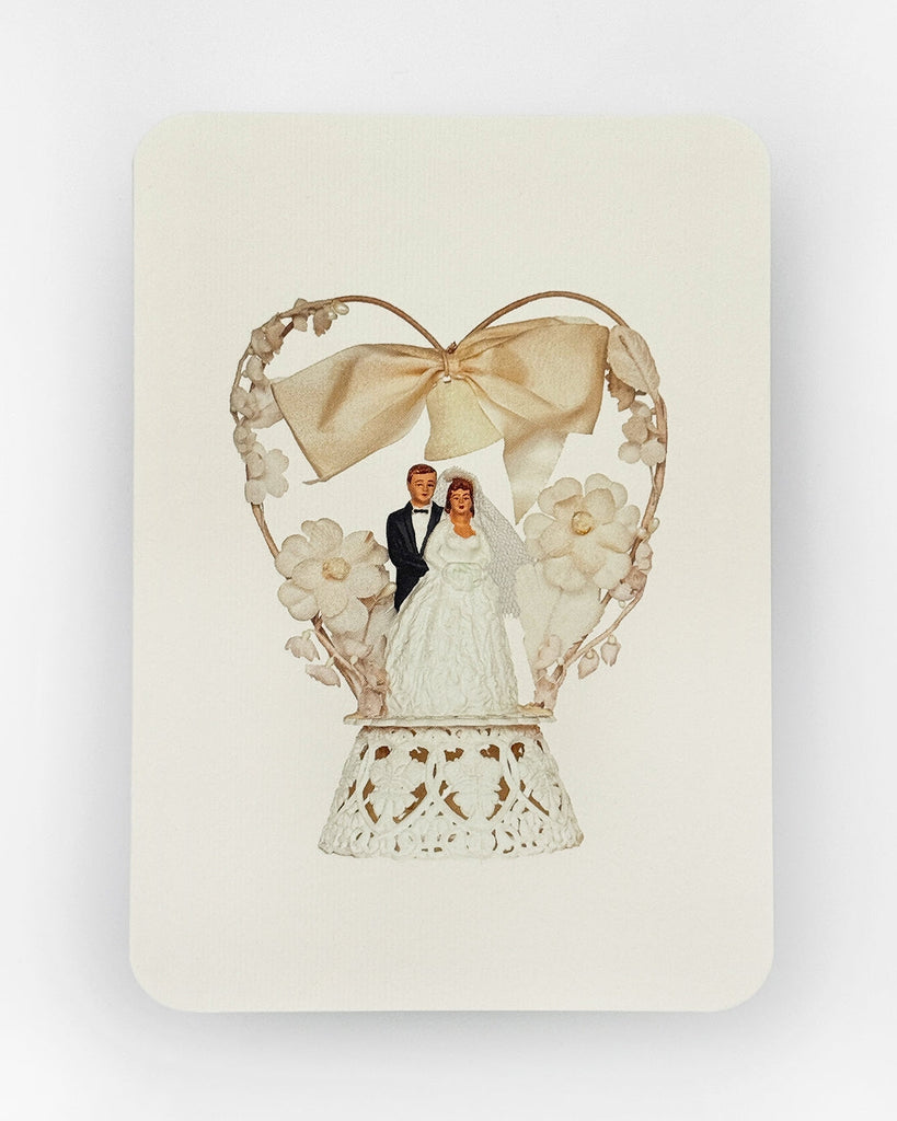 Card - Wedding Cake Topper Couple