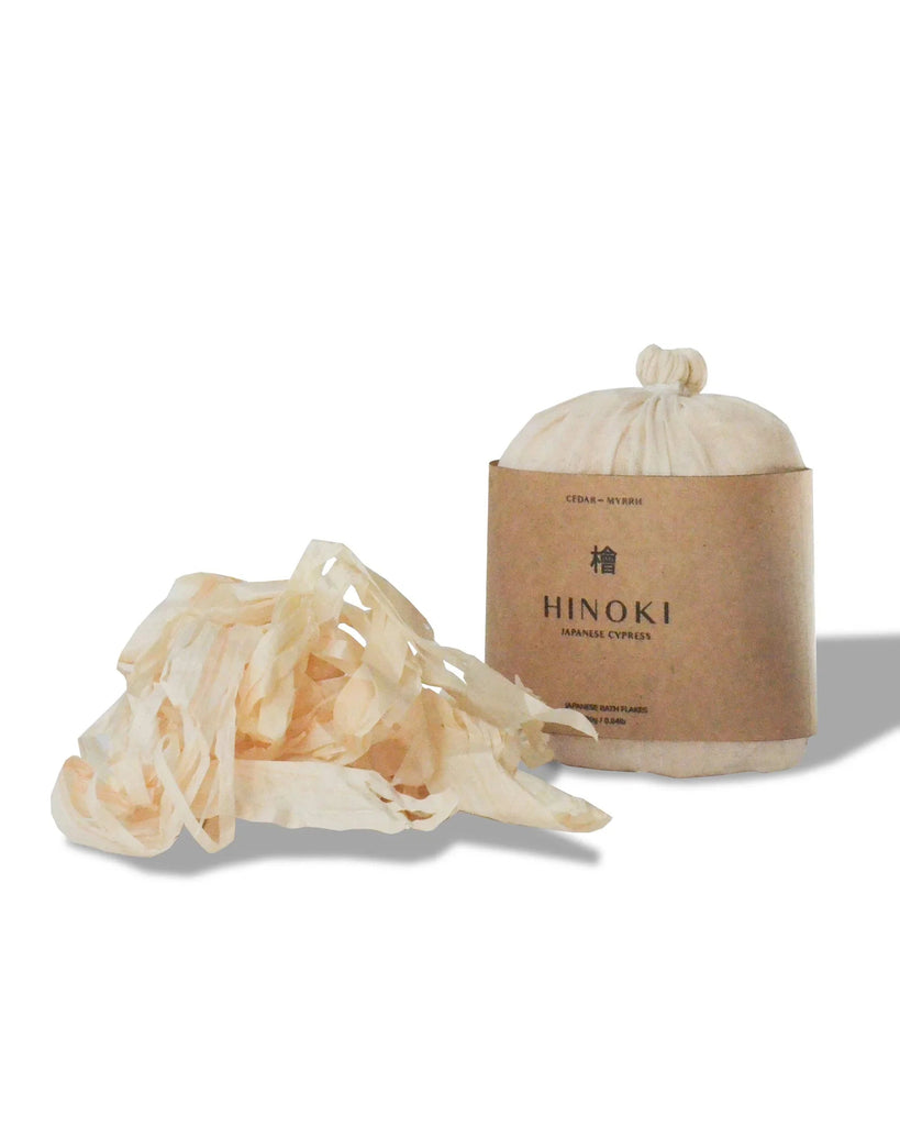 Japanese Cypress Bath Flakes - Hinoki