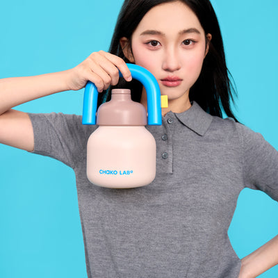 Linlin Ceramic Water Bottle - Brownie