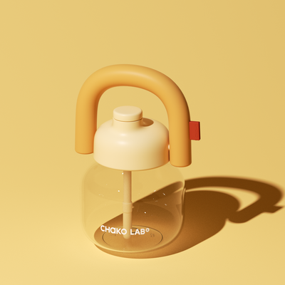 Linlin Kettle Water Bottle - Beige