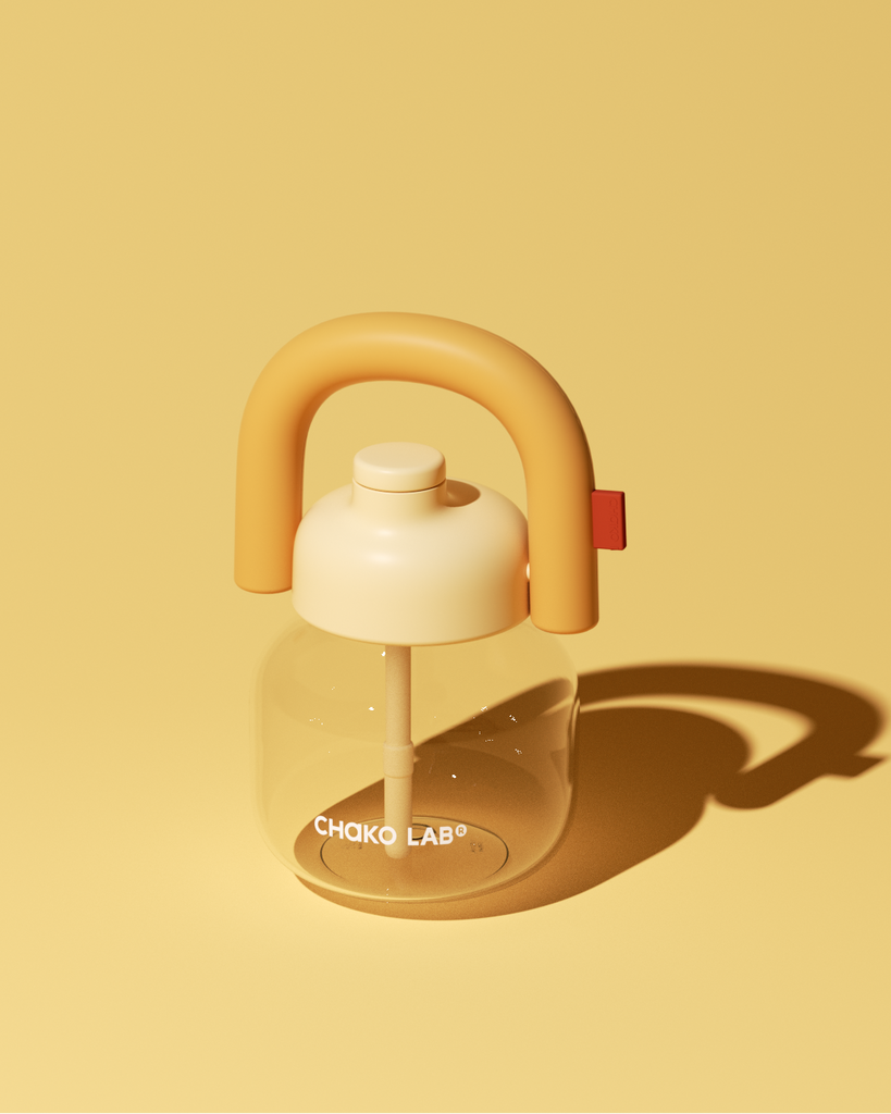 Linlin Kettle Water Bottle - Beige