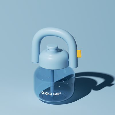 Linlin Kettle Water Bottle - Blue