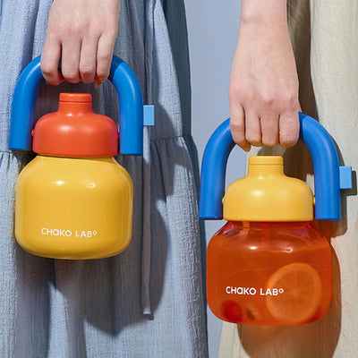 Linlin Kettle Water Bottle - Yellow & Blue