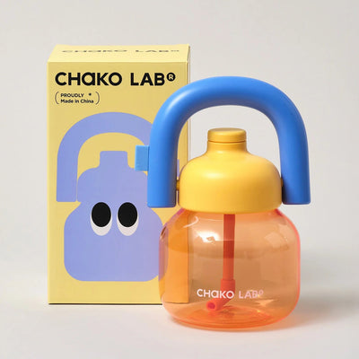 Linlin Kettle Water Bottle - Yellow & Blue