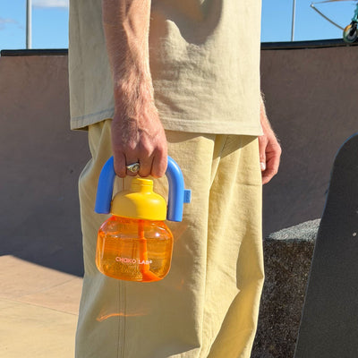 Linlin Kettle Water Bottle - Yellow & Blue