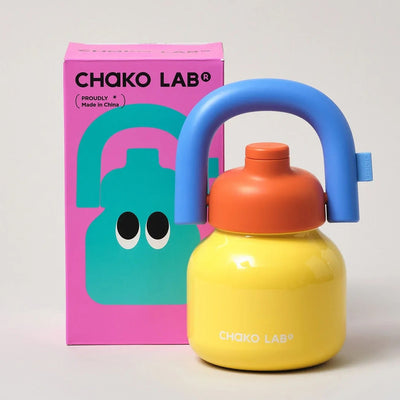 Linlin Stainless Water Bottle - Yellow & Blue