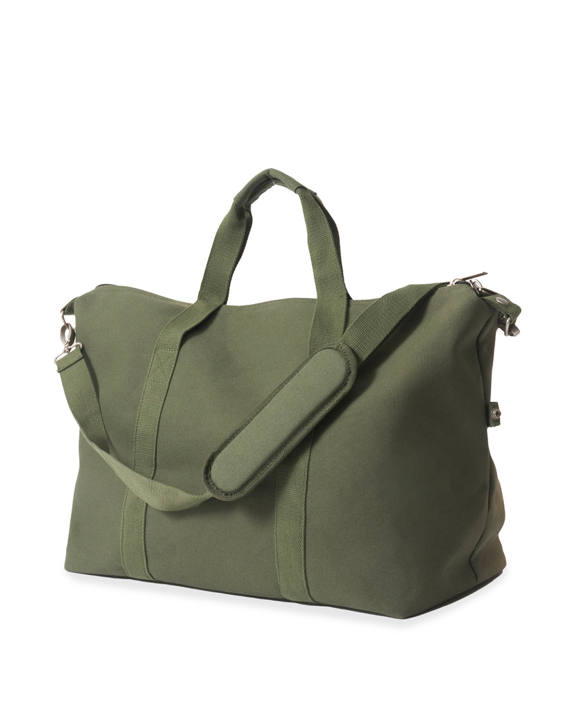 Canvas Weekender Bag - Olive