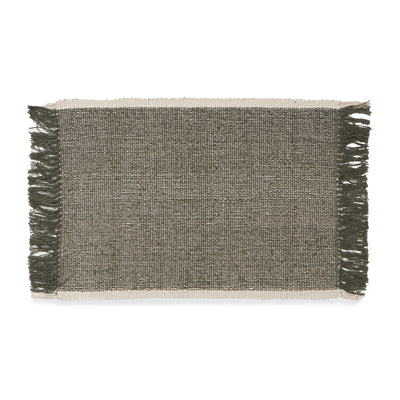 Cotton Doormat - Olive