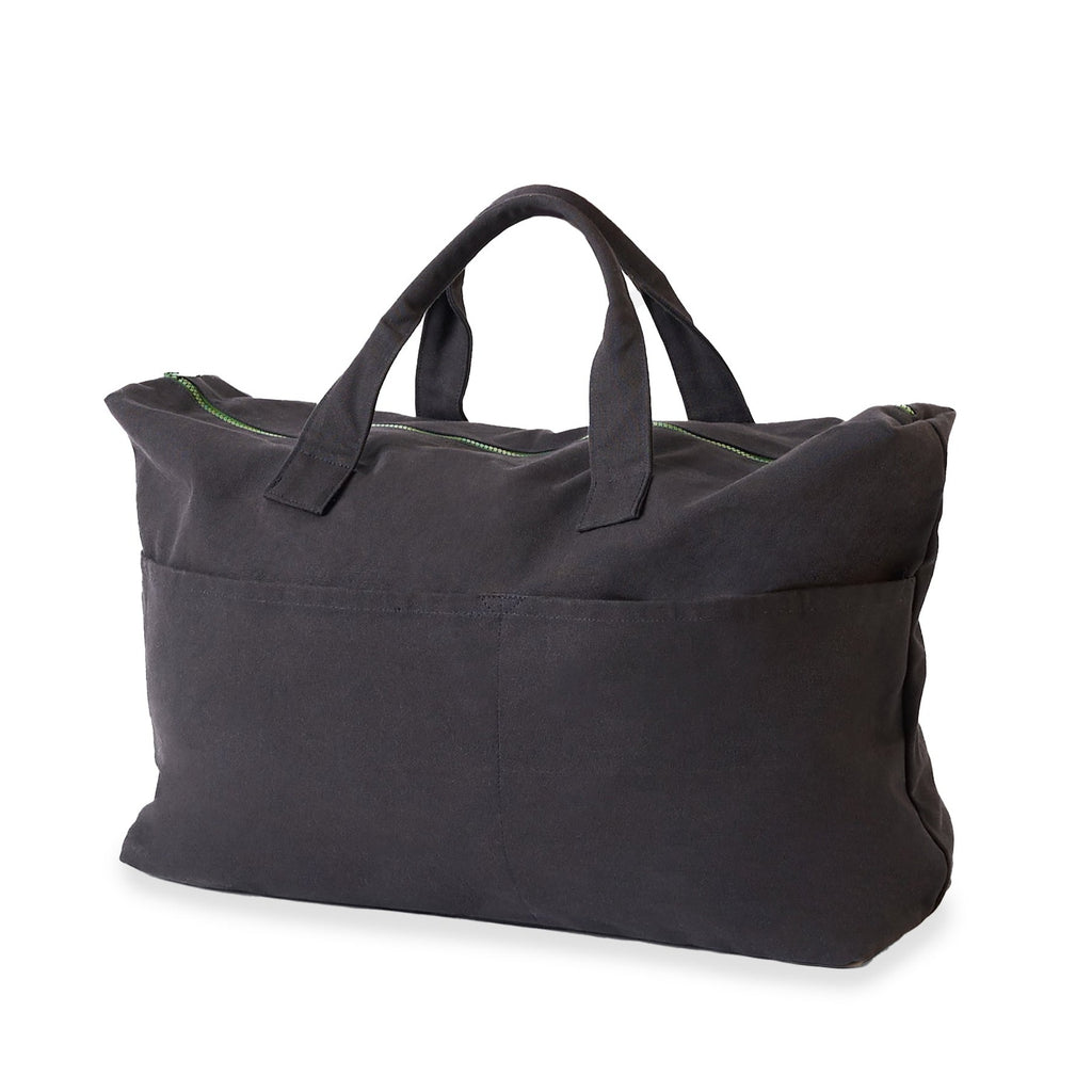 Marlo Contrast Overnight Bag - Blue Black