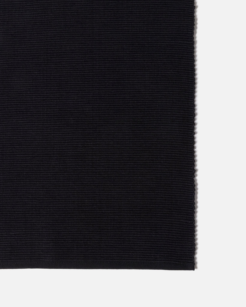 Ribbed Placemat Set - Black