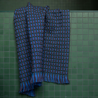 Aalto Hand Towel - Cerulean