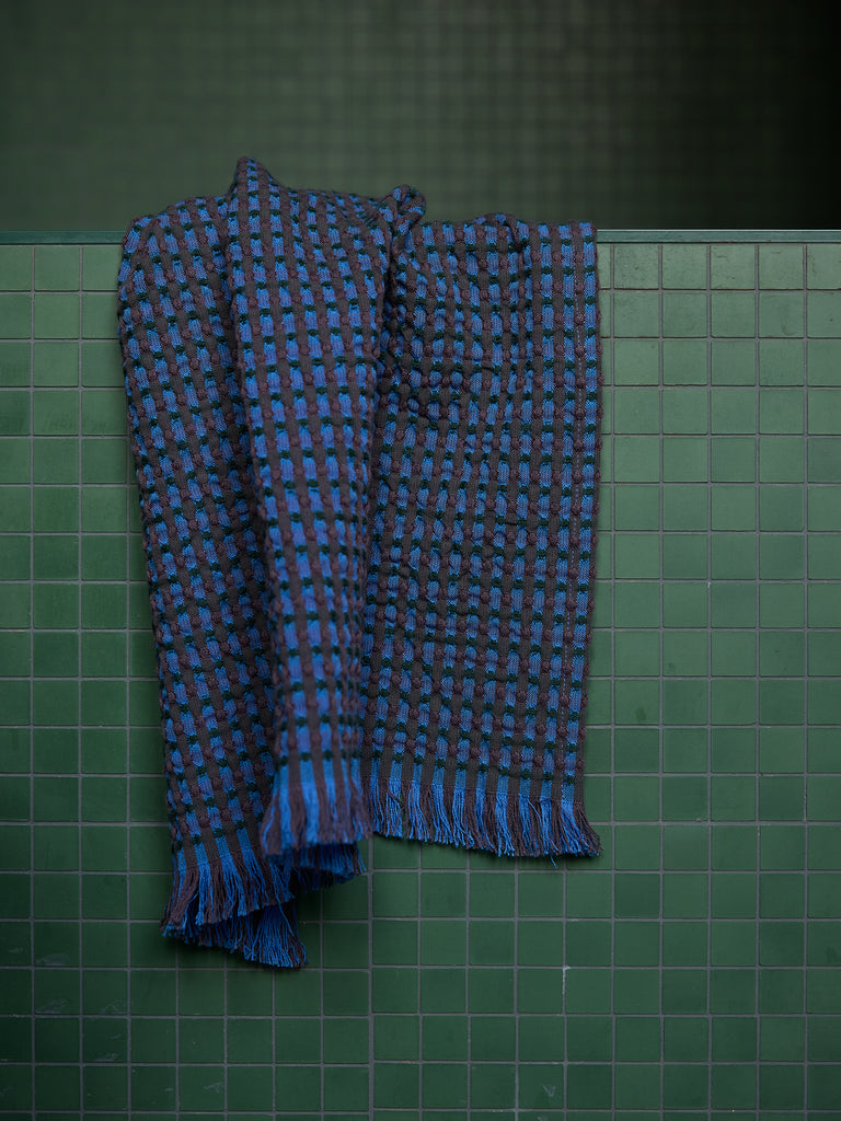 Aalto Hand Towel - Cerulean