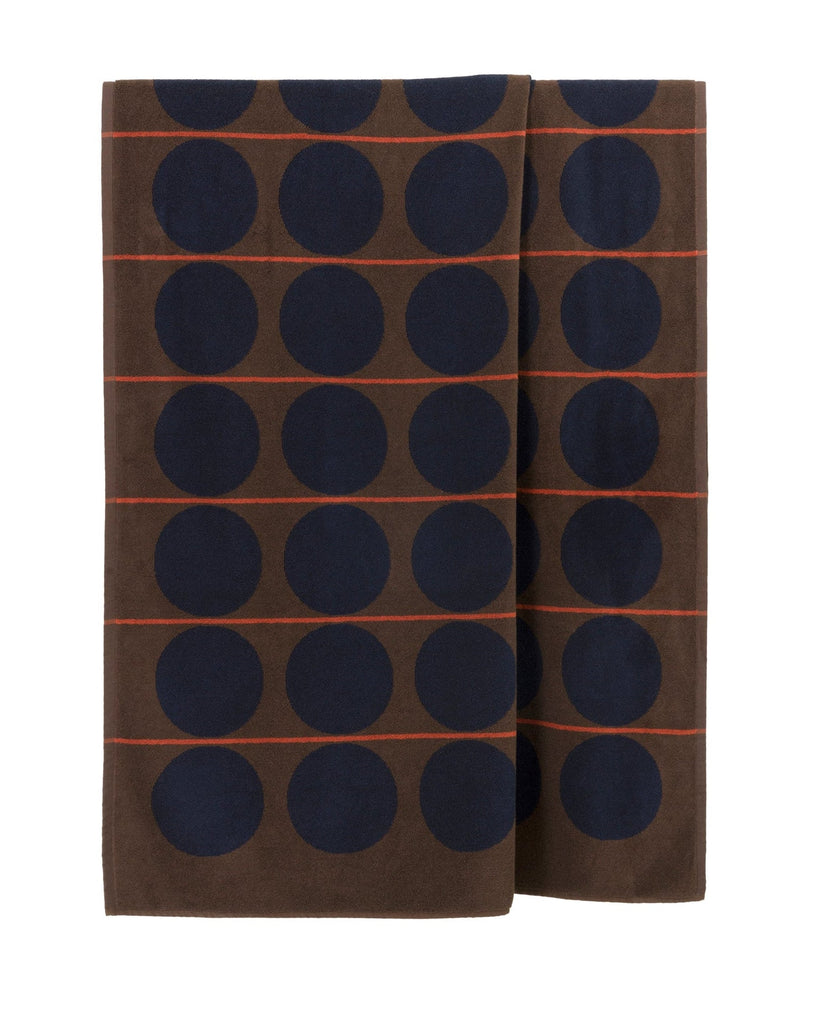 Abacus Beach Towel - Rye & Tamarillo