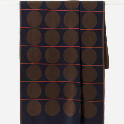 Abacus Beach Towel - Rye & Tamarillo