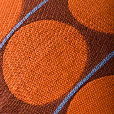 Abacus Cushion Cover - Merlot & Cherry