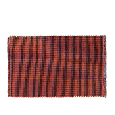 Albers Striped Placemat - Cherry & Powder Blue