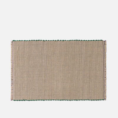 Albers Striped Placemat - Wheat & Cornflower