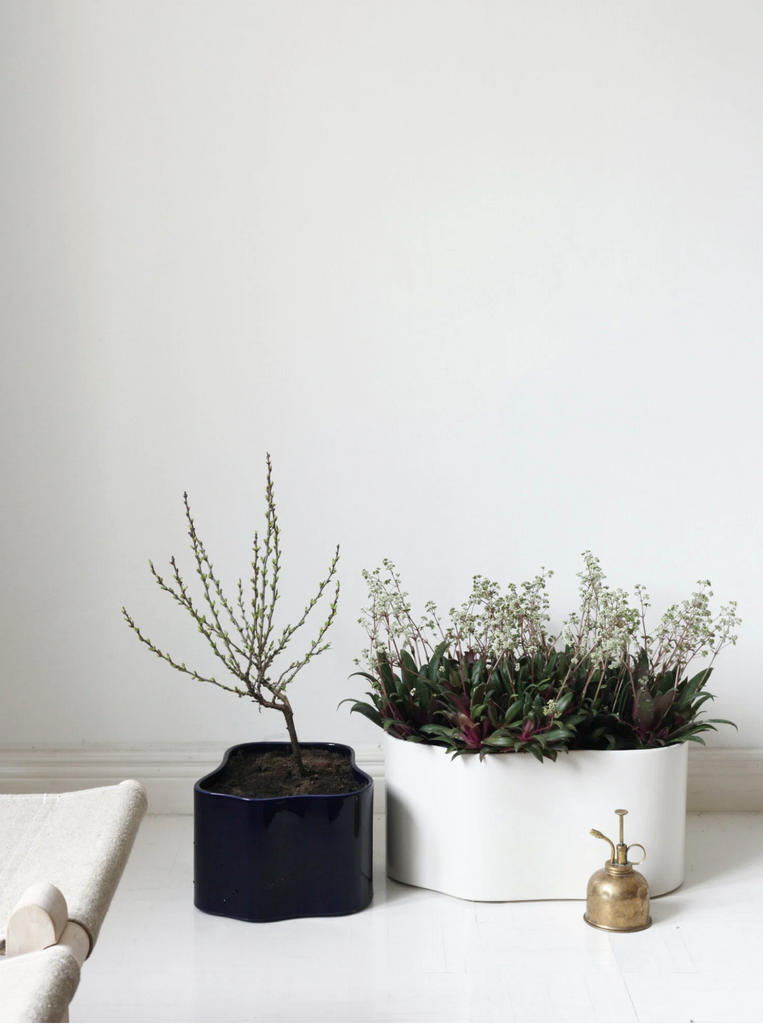 Blue Artek Riihitie Plants Pots B