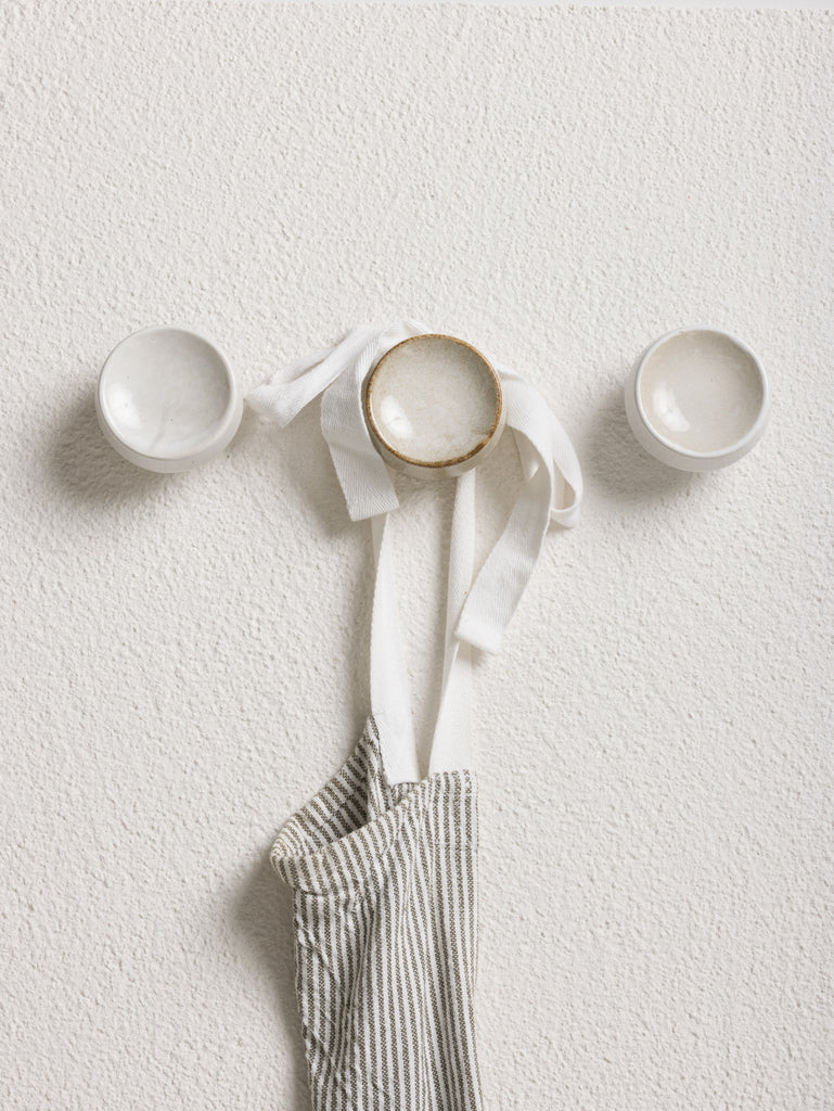Avani Wall Hook - Chalk
