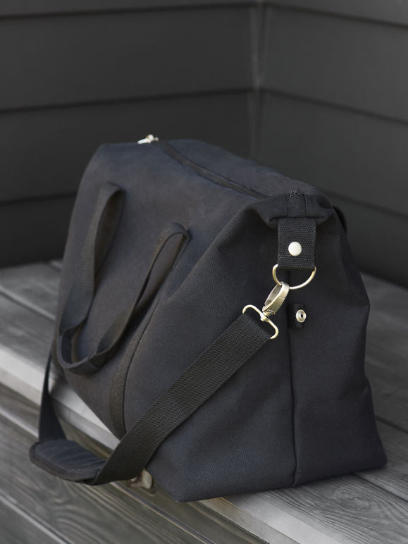 Canvas Weekender Bag - Black