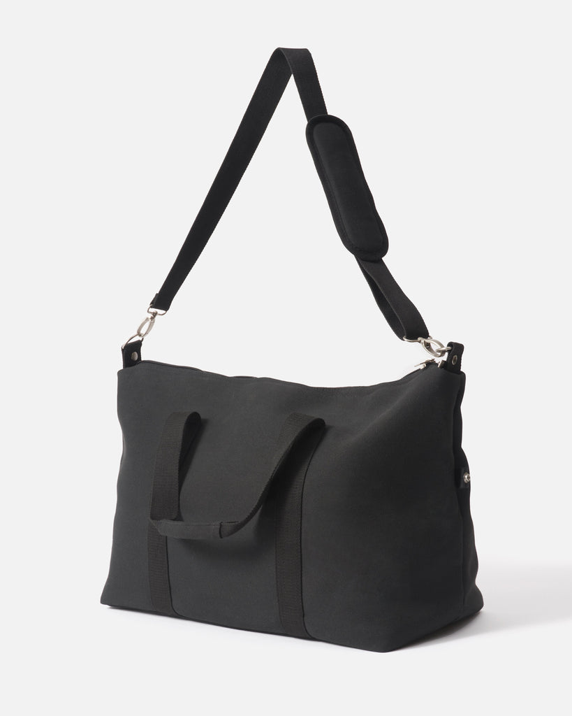 Canvas Weekender Bag - Black