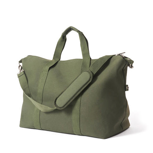 Canvas Weekender Bag - Olive