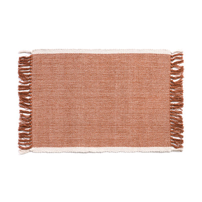 Cotton Mat - Brick