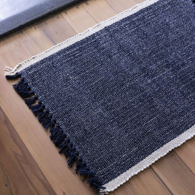 Cotton Mat - Navy