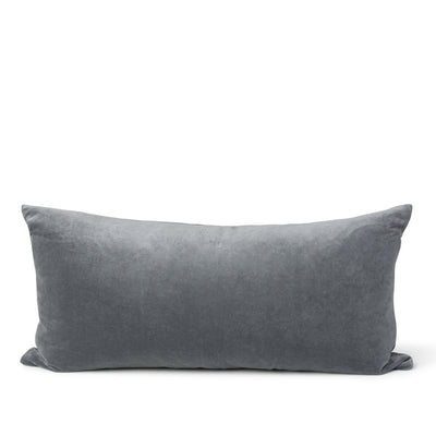 Cotton Velvet Lumbar Cushion - Cod