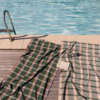 Cozumel Beach Towel - Mint